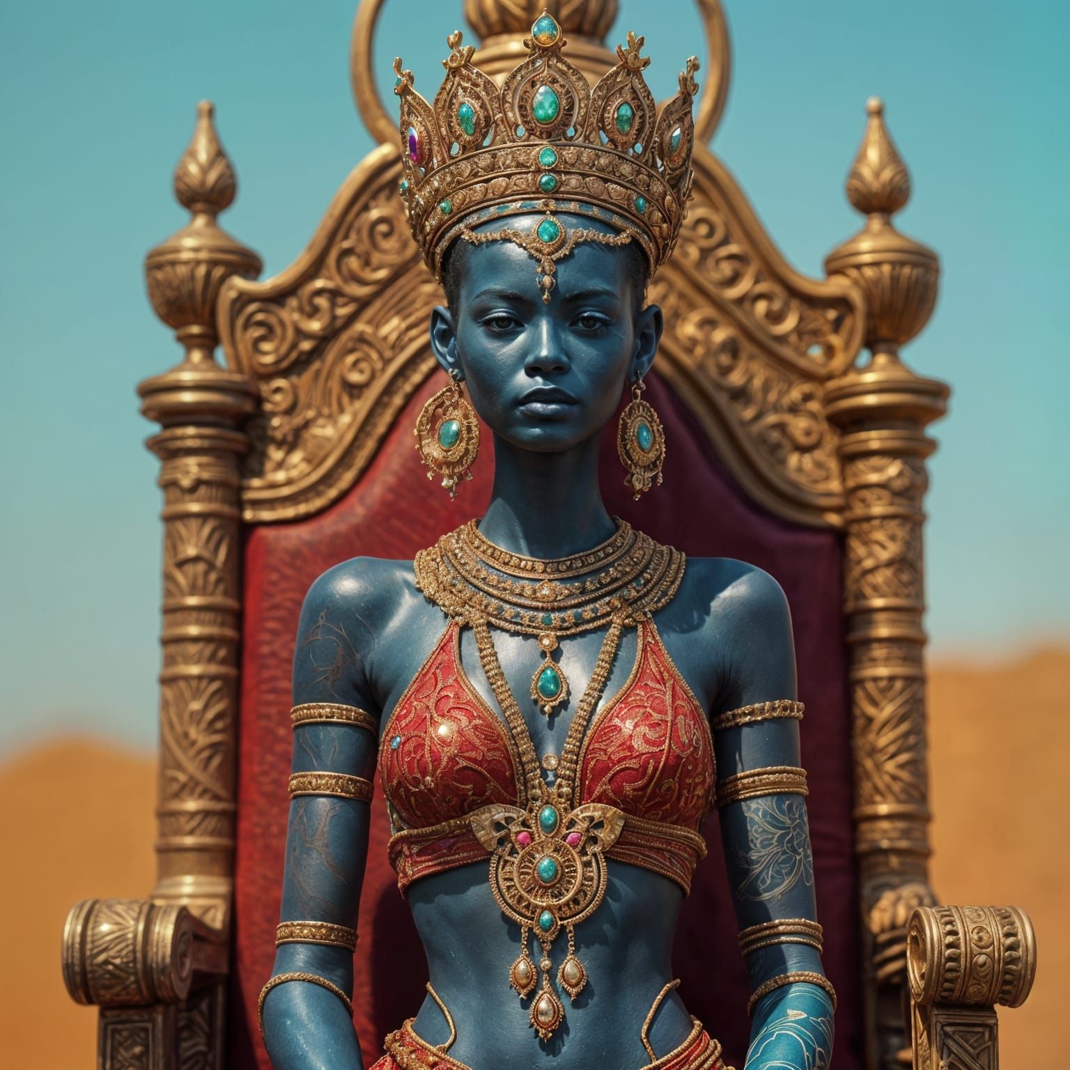 Cyborg Artist Creates Queen Portrait in Charcoal