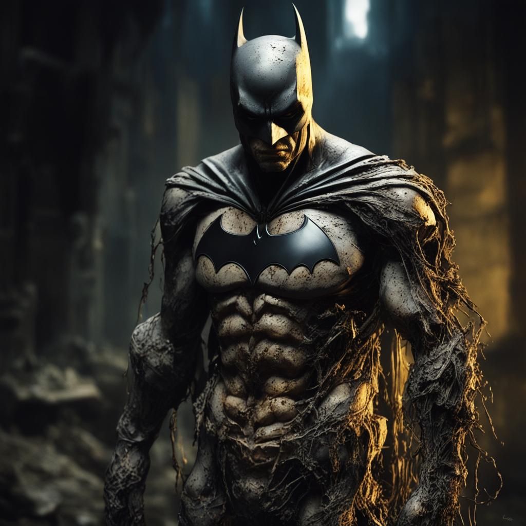 Decomposed Batman Stumbles Through Gothic Gotham City