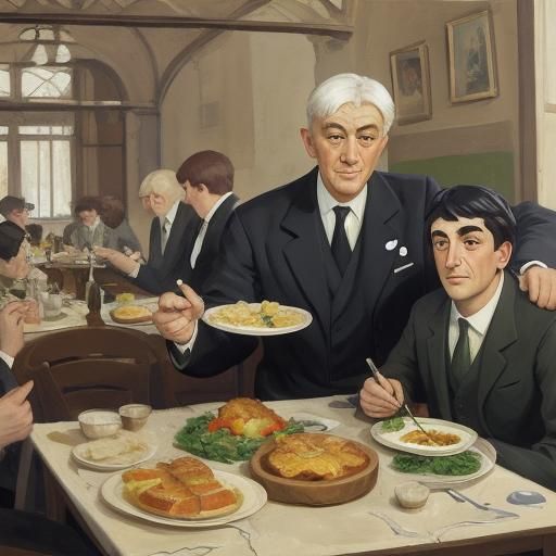 Still Life Lunch Inspired by Braque and Marquet