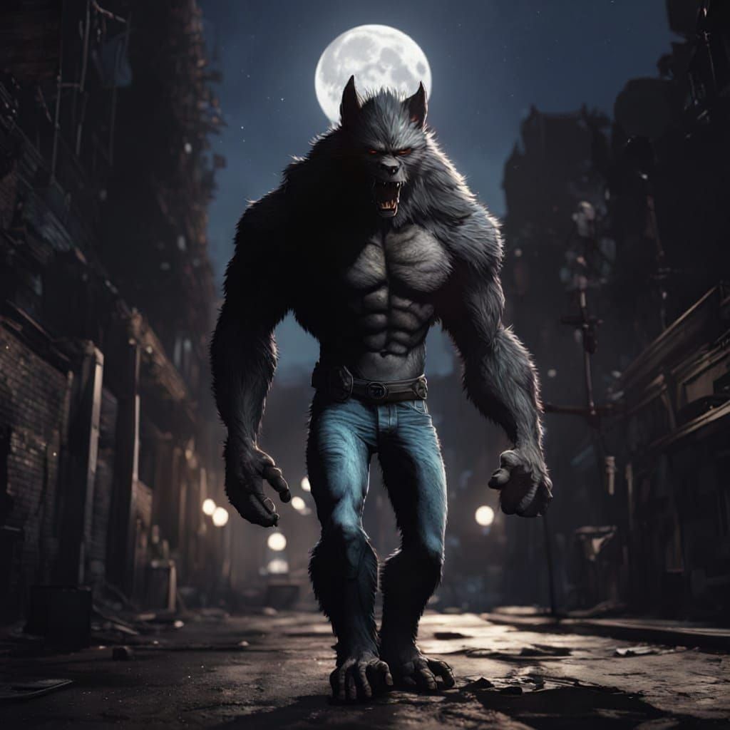 Full Moon Centered Overhead