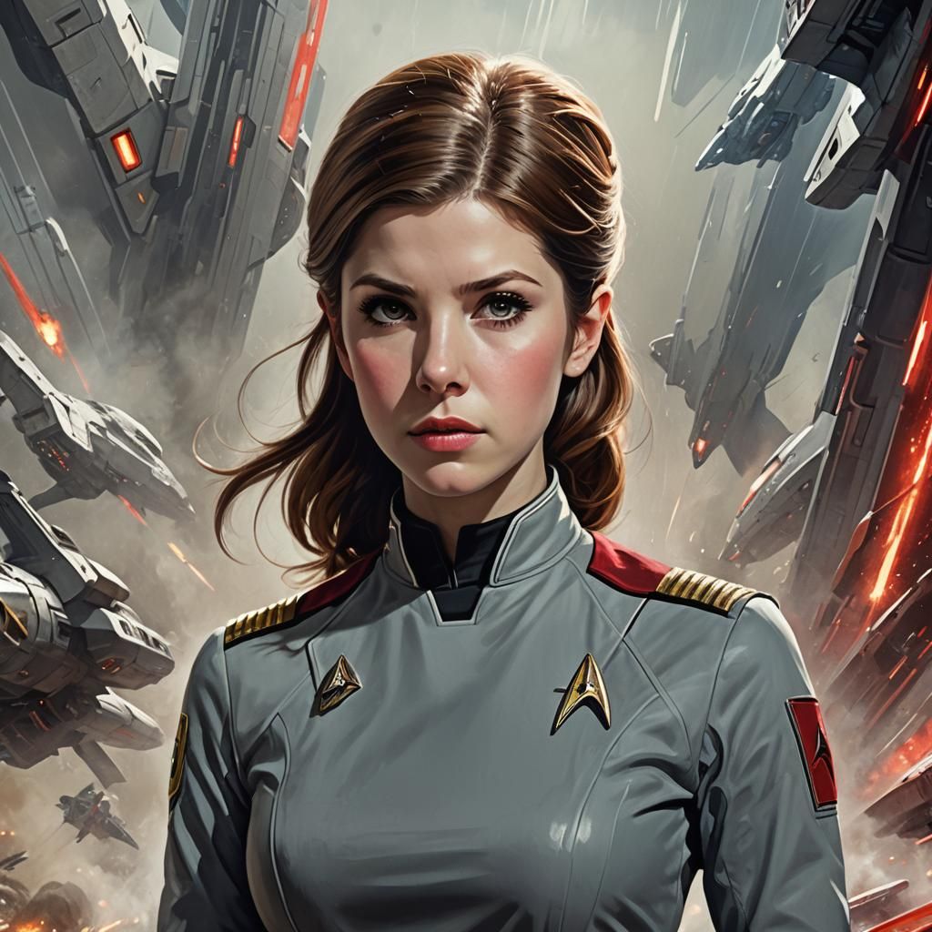 Anna Kendrick on Star Trek in 1960s Style