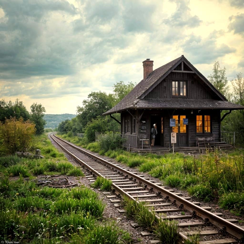 Abandoned Railway Station in Germany