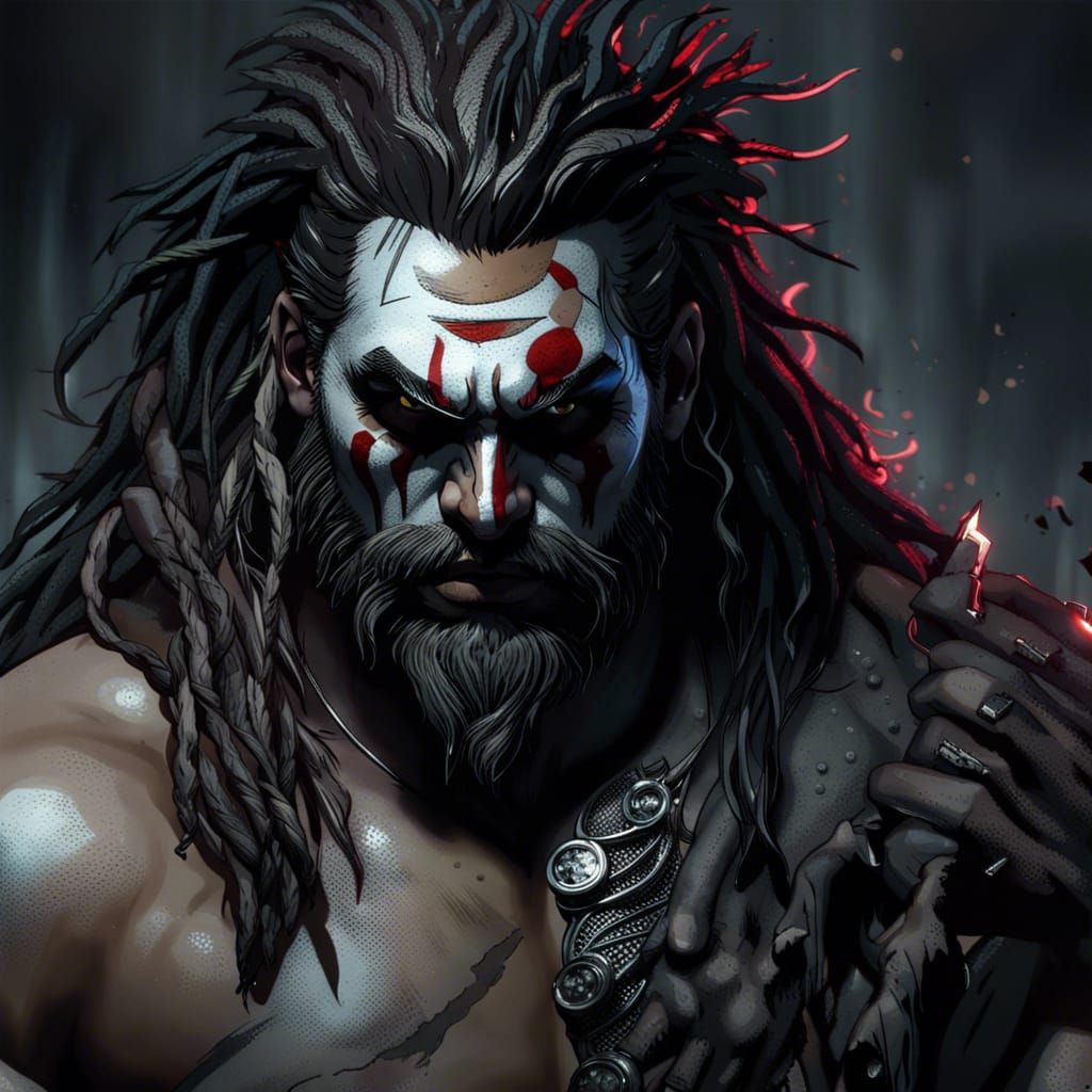 Jason Momoa as Lobo: Dark Fantasy Concept Art