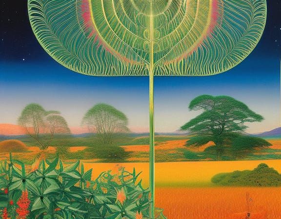 Elegant Image of Shedding Thoughts in Deep Colors