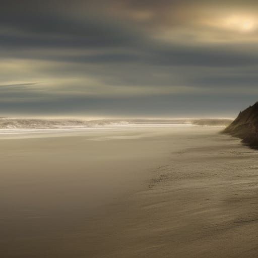 Washington Beach: Epic Digital Matte Painting