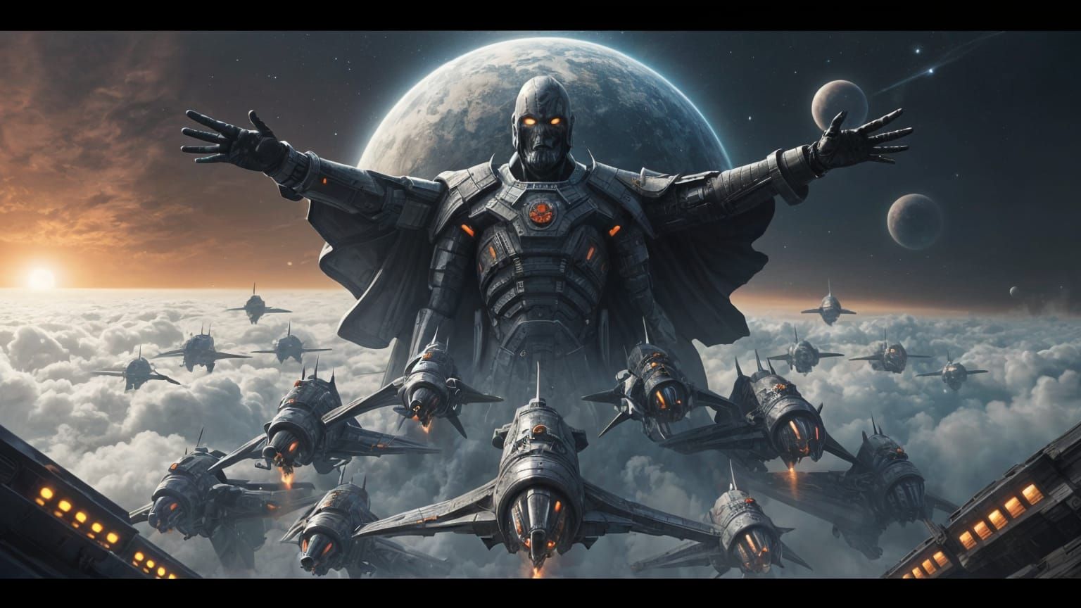 Galactic Emperor Unleashes Devastating Armada