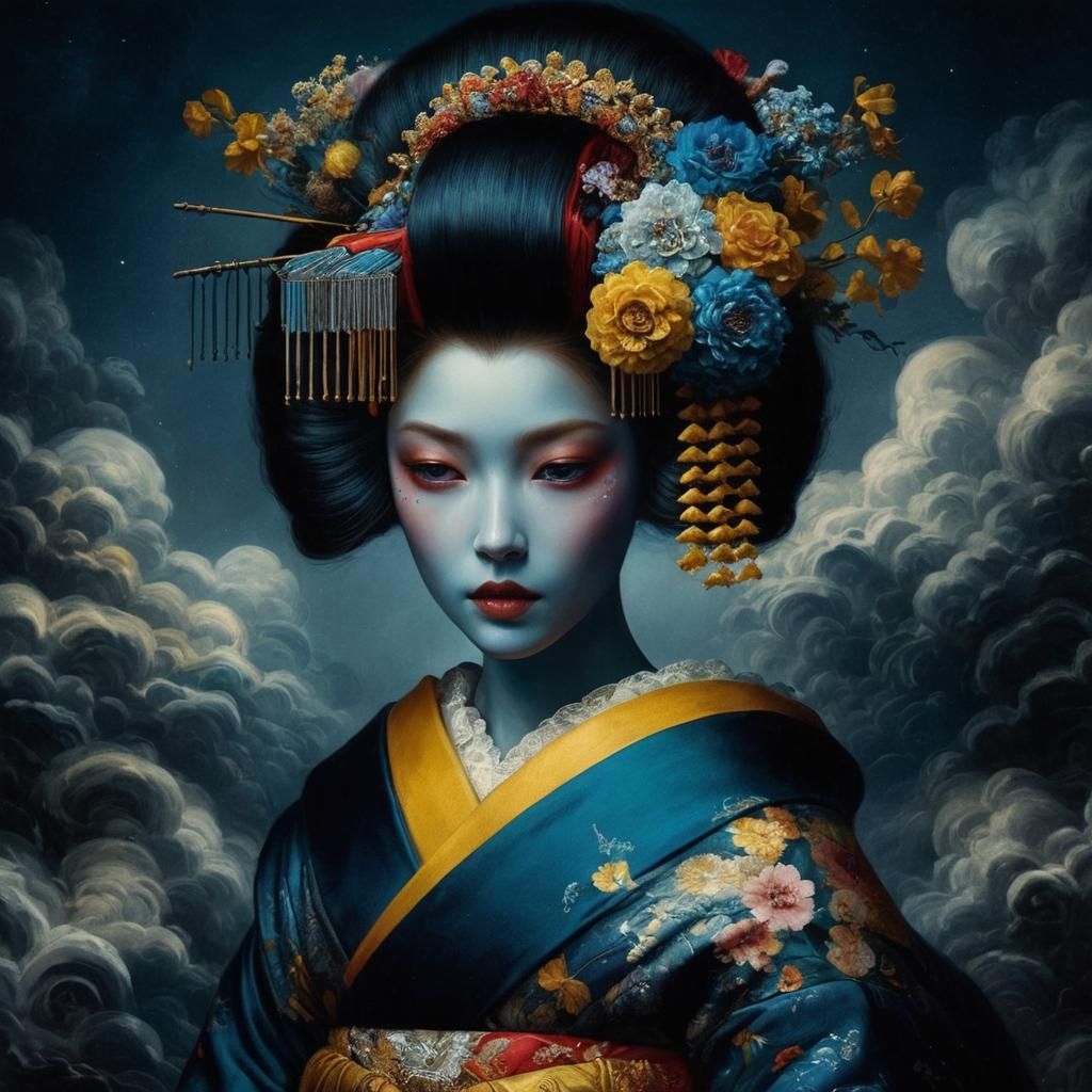 Abstract Dreamscape Generated by AI