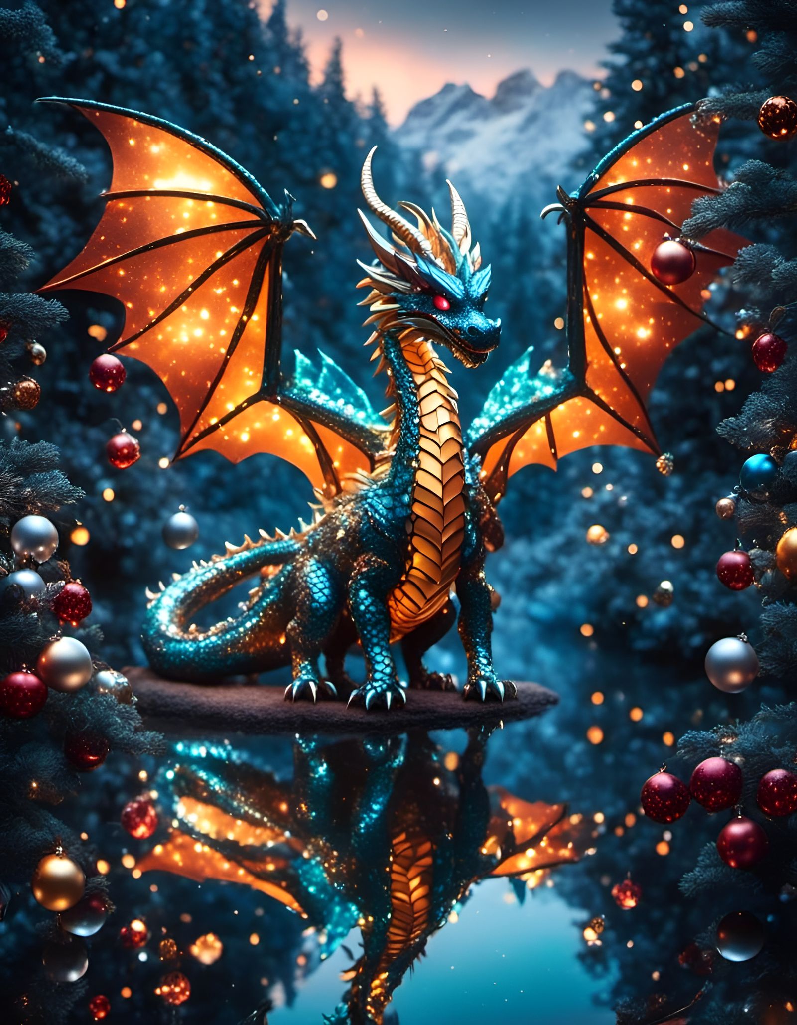 Merry Christmas Dragon