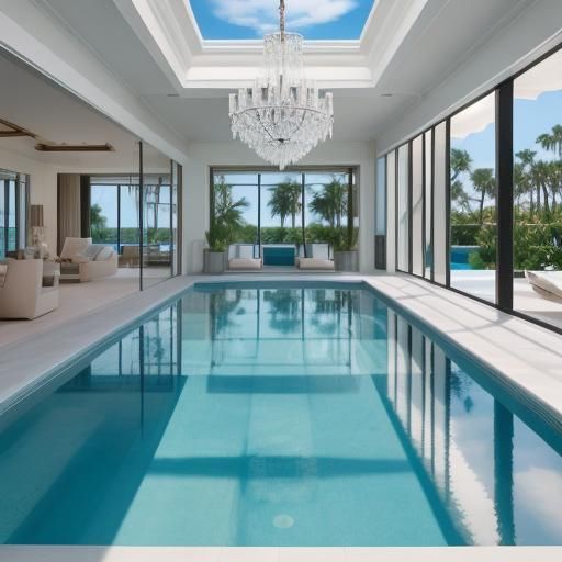 1970’s Quiet luxury large Malibu beach home pool large glass...