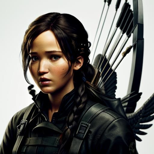 Katniss Everdeen as Mockingjay Illustration