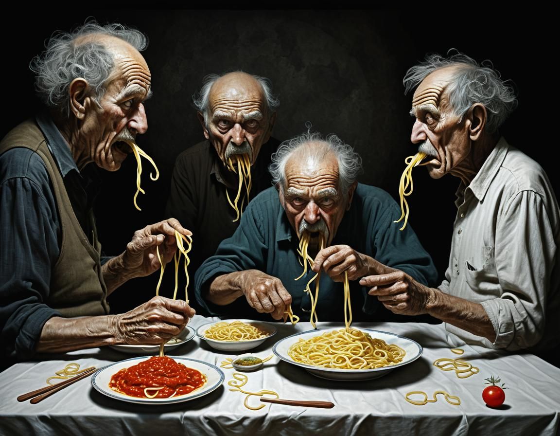 Do You Remember How To Eat Spaghetti? V