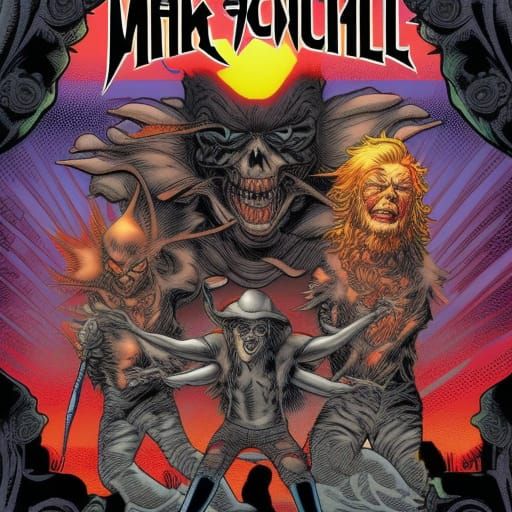 AC/DC and Metallica: Comic Book Collaboration