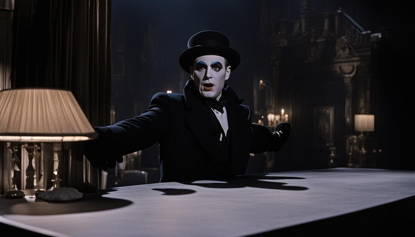 Dynasty's Adam Carrington as Noir Clown