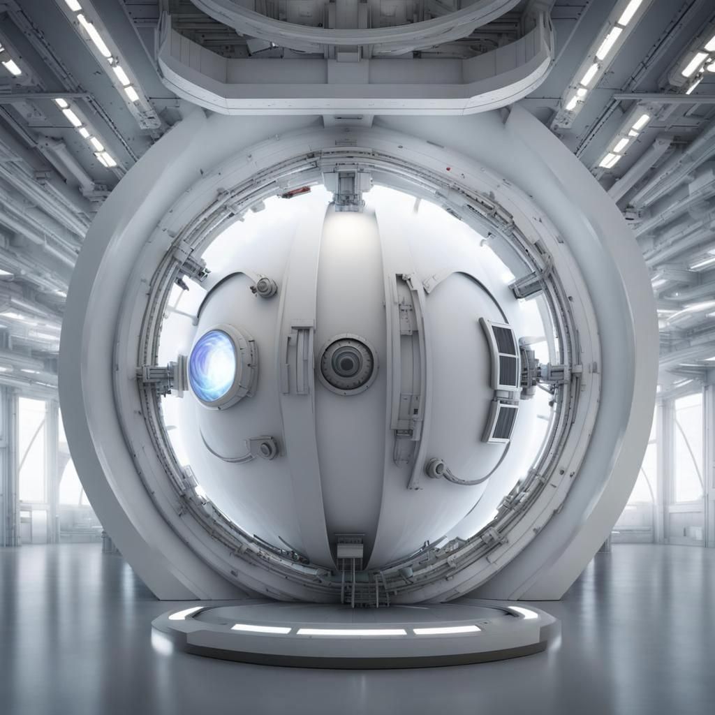 Ominous White Reactor Sphere