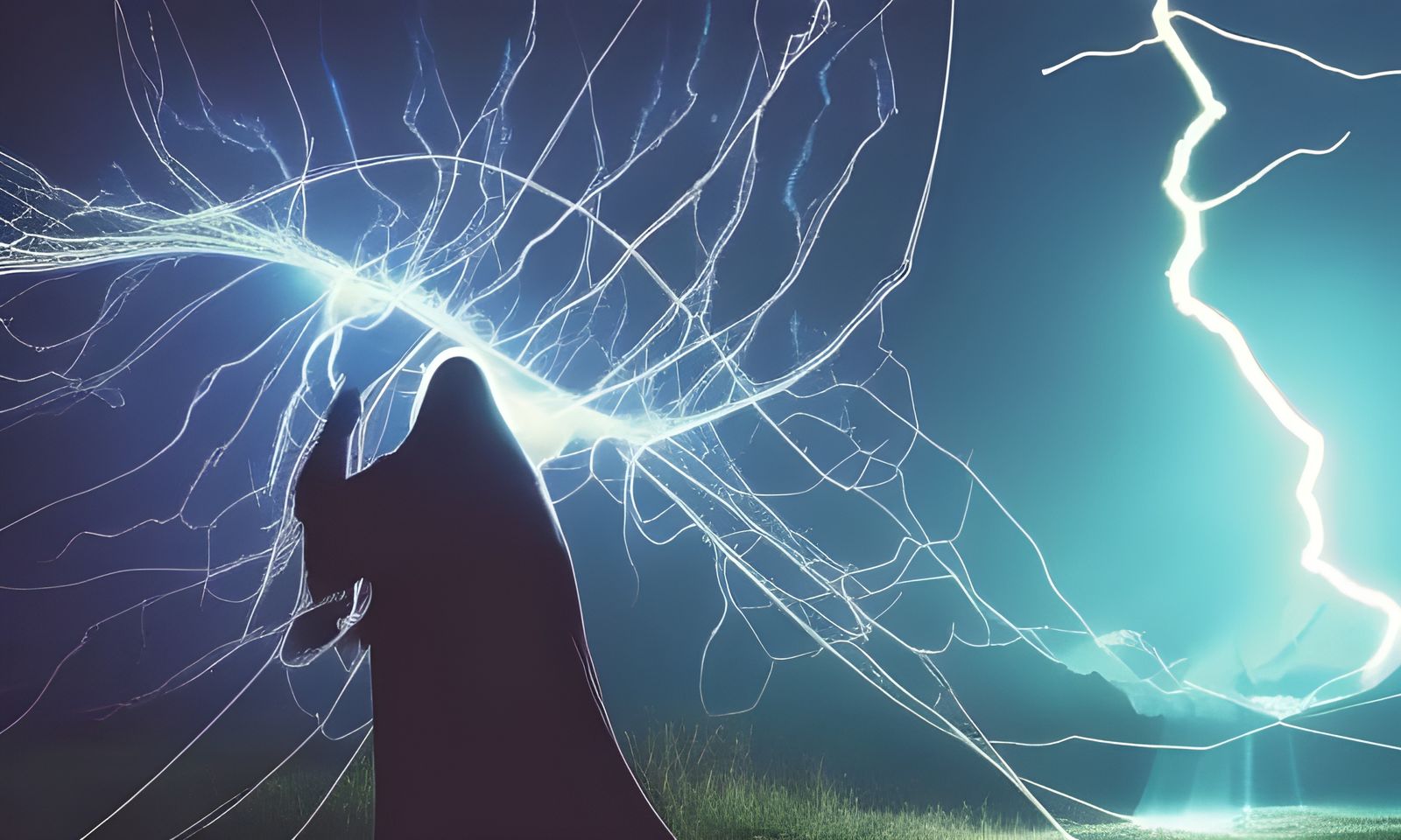 Ley Line Wizard Conjures Arcane Magic