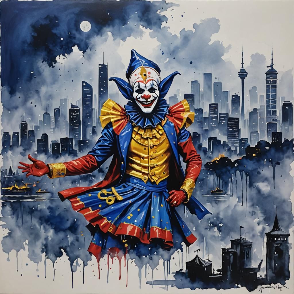 Bold Jakarta Mystery: Mervin Jules Inspired Art