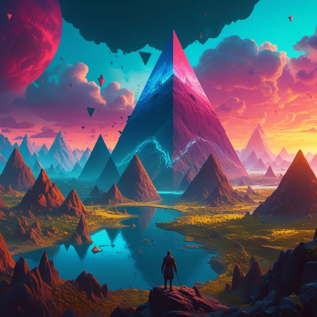 if the world were a triangular guise