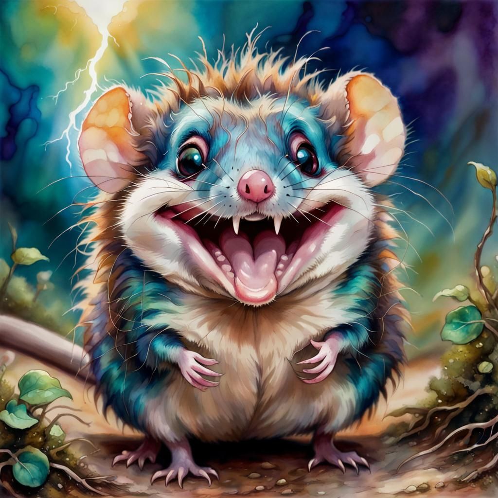 Happy shrew