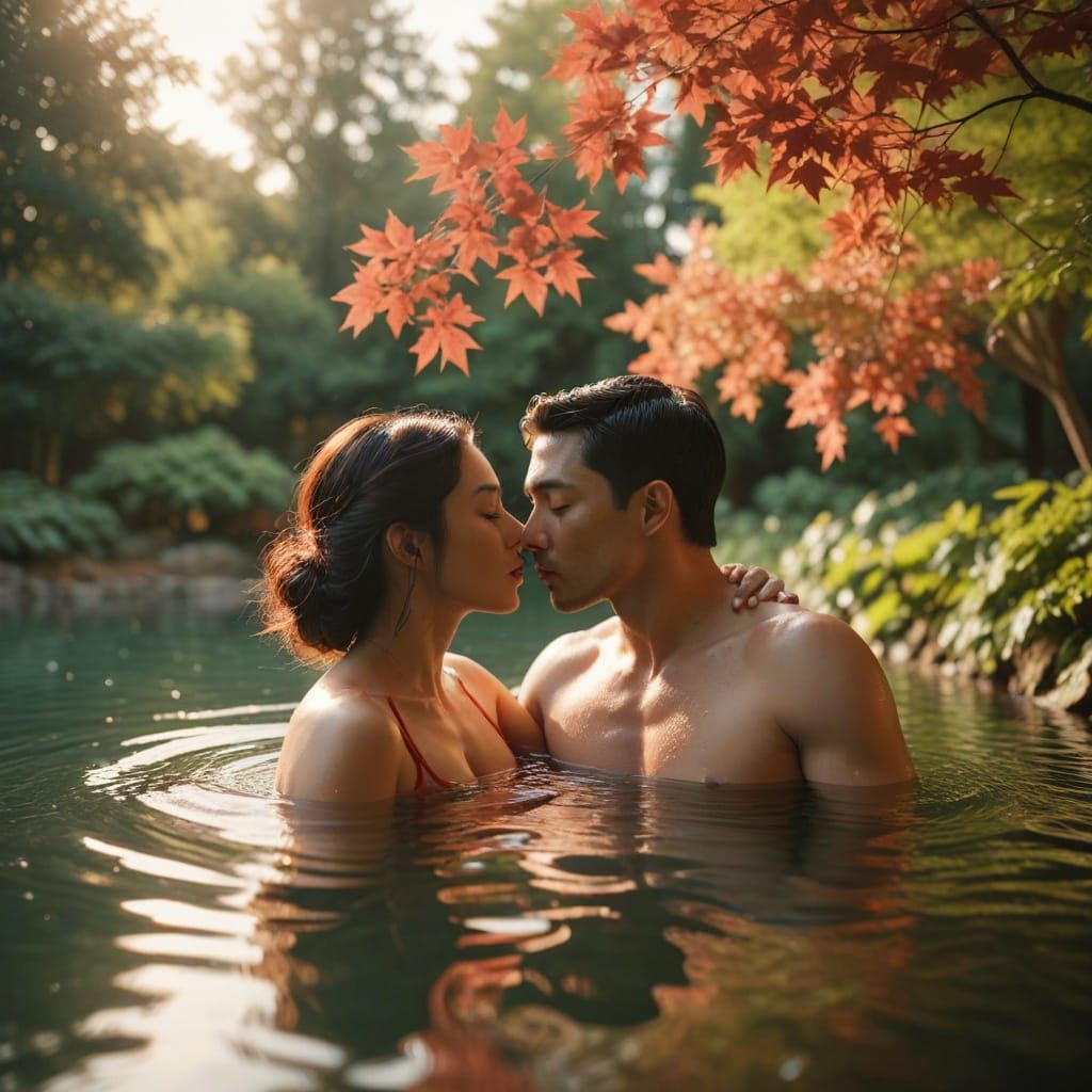 Cinematic Couple in Golden Hour