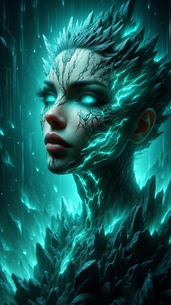 Epic Digital Statue in a Virtual World