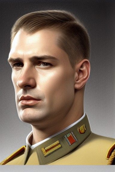 General Portrait in Photorealistic Style