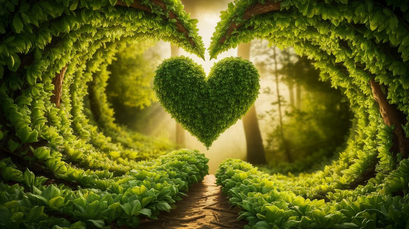 Surreal Forest Landscape in Photorealistic Style