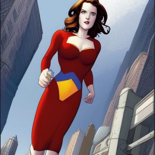 Lois Lane as Rachel Brosnahan, Comic Book Art
