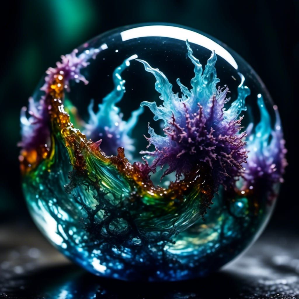 Glass sphere
