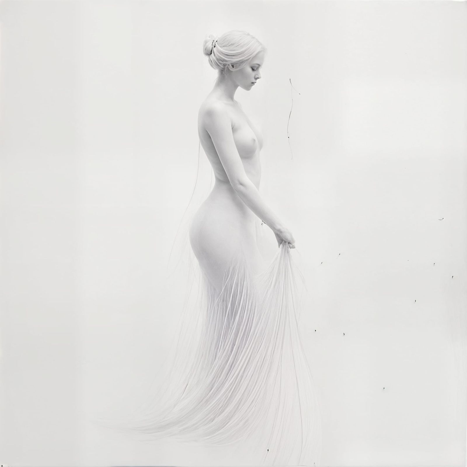 Elegant Minimalist Line Art Female Form