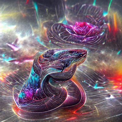 Valorant Viper: Holographic Astral Illustration