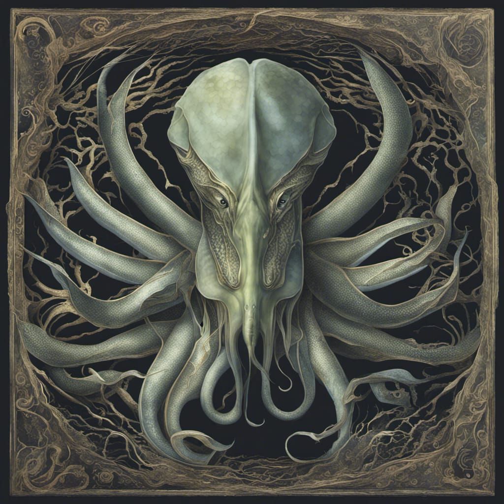 Golden Eel with Quasicrystalline Lattice