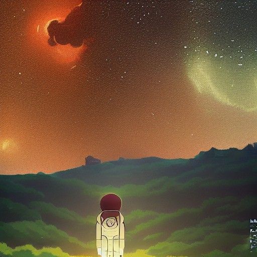 Starry night, Van Gogh a masterpiece, 8k resolution, dark fantasy concept art, by Greg Rutkowski, dynamic lighting, hype...