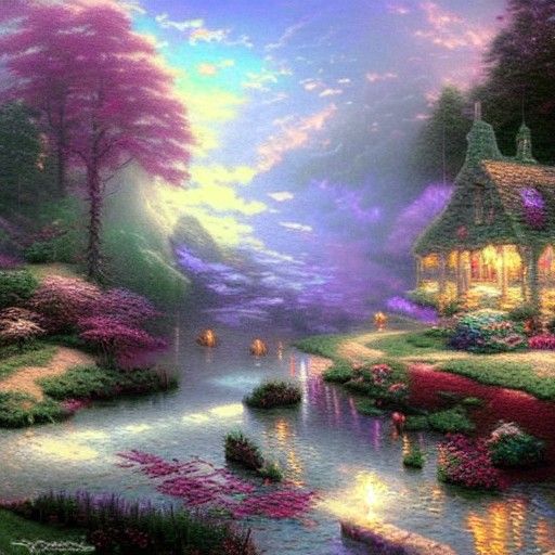 Ethereal Fantasy Portrait of a Pretty Lady