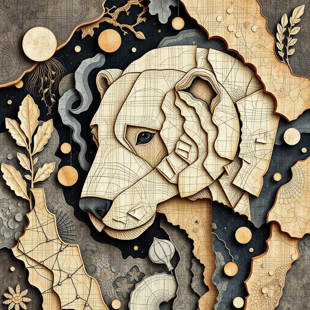 Enigmatic Tapestry Masterpiece in Polar Coordinates