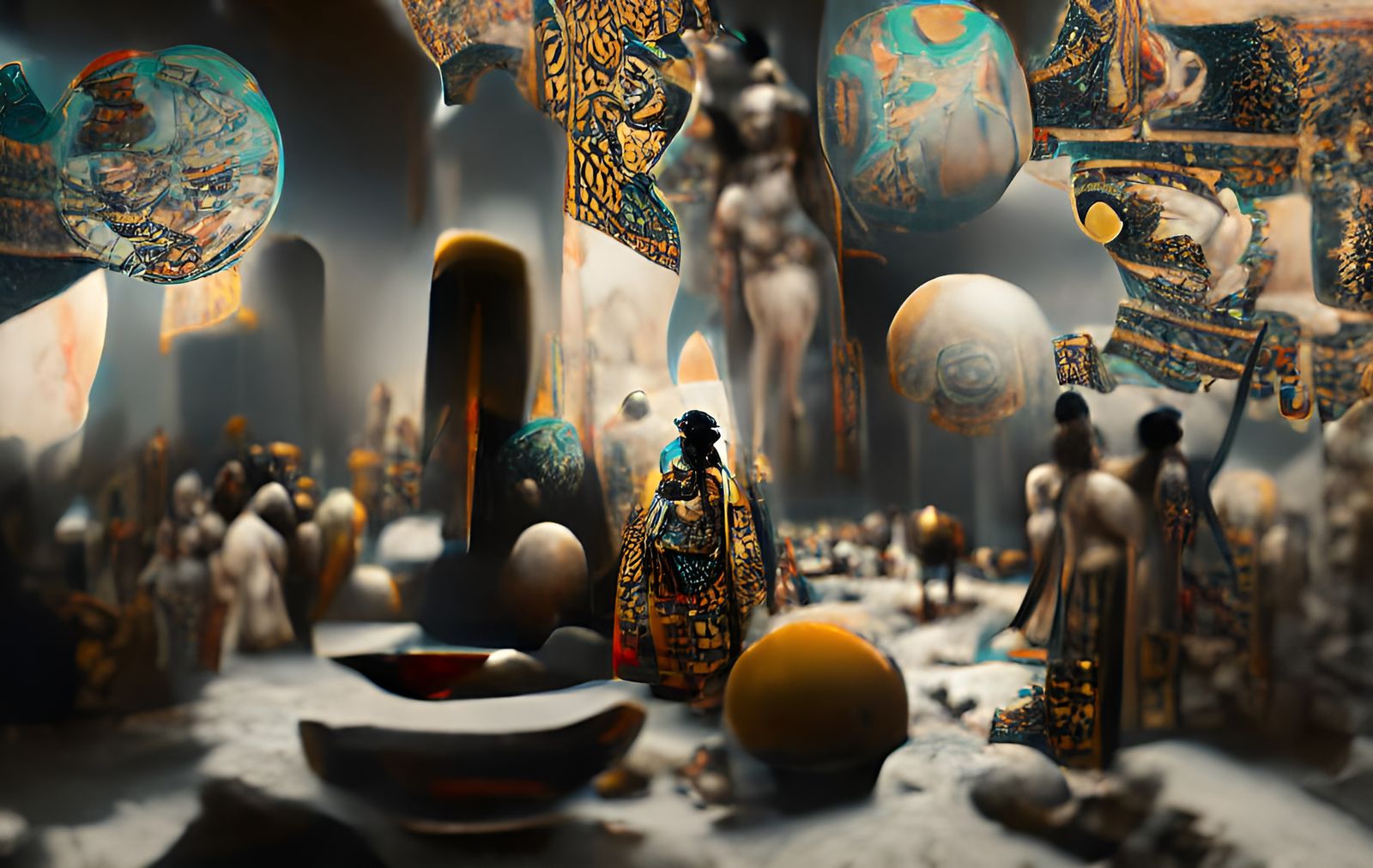 Osiris Resurrection: Egyptian Mythology in Afrofuturism Styl...