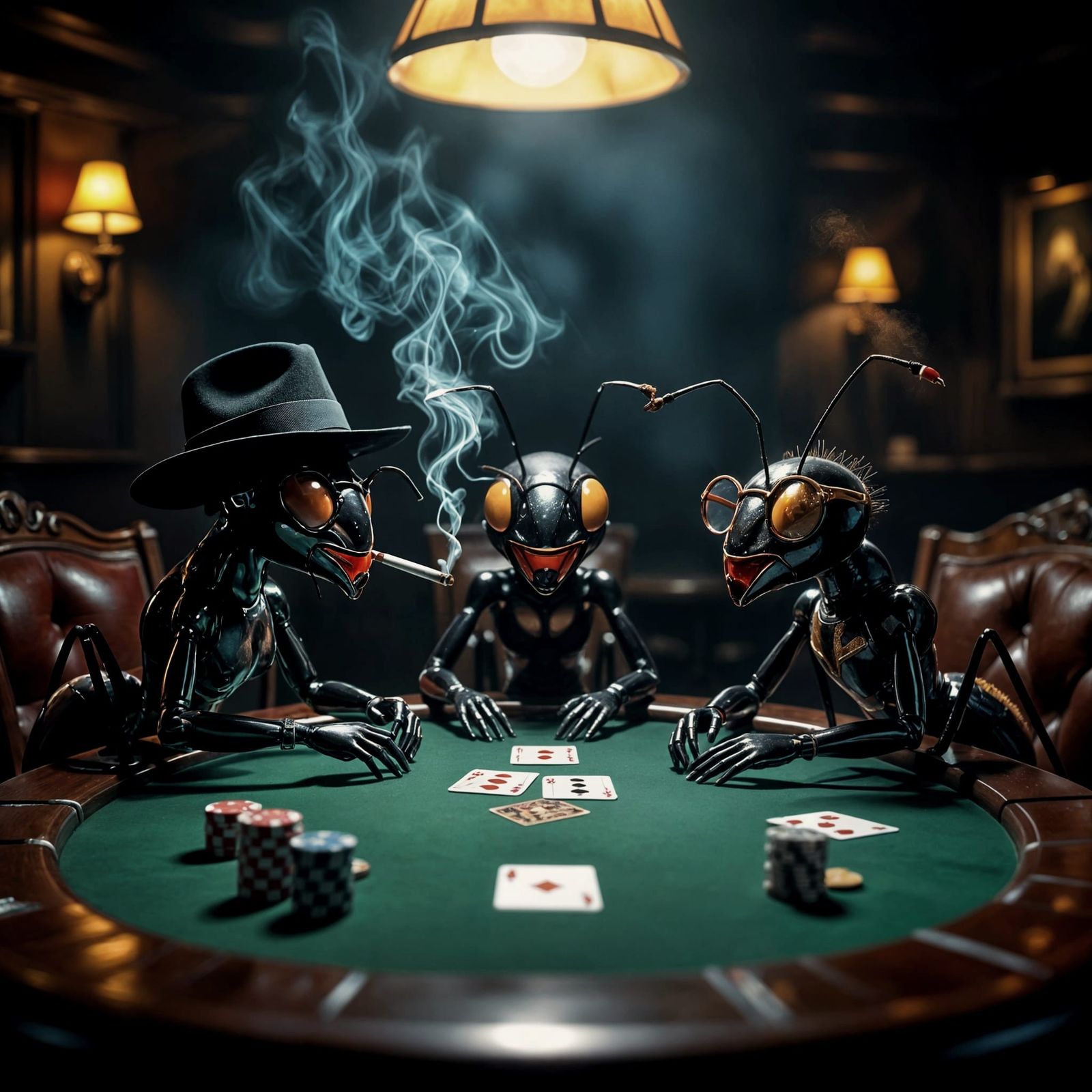 Ant poker