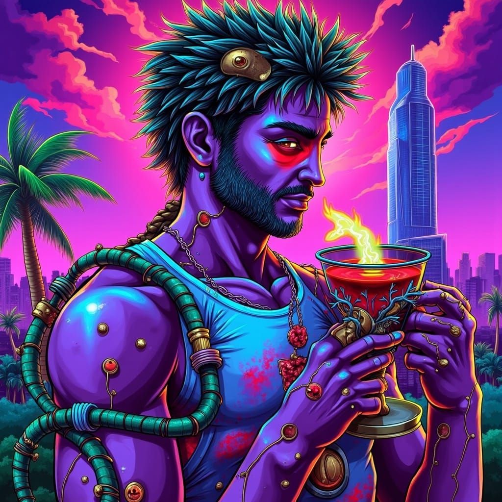 So if Bacchus is a friend to Love/
Then take this cup of kin...