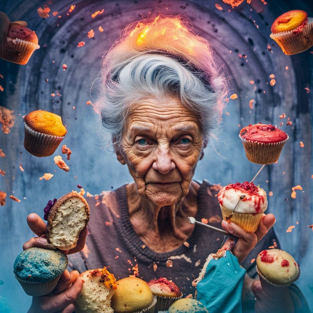 Grandma Muffin Juggling