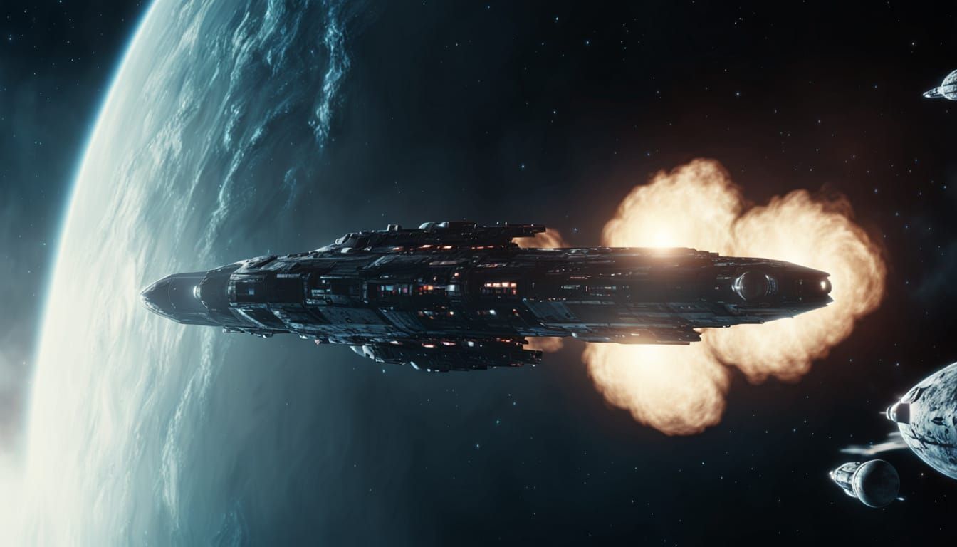 Space Odyssey in Cinematic Hyper-Realism