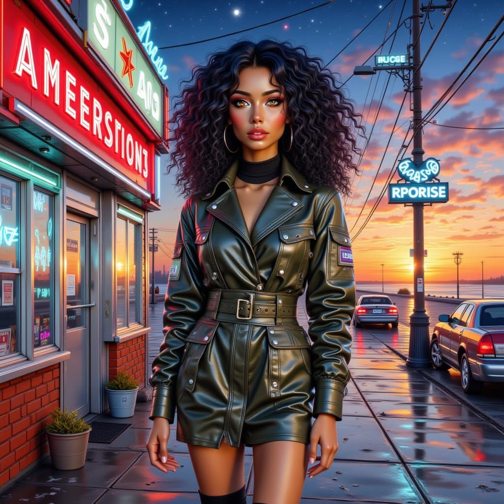 Walking in the neighborhood