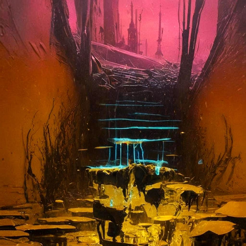 AI Interpretation of Trickle Down Concept