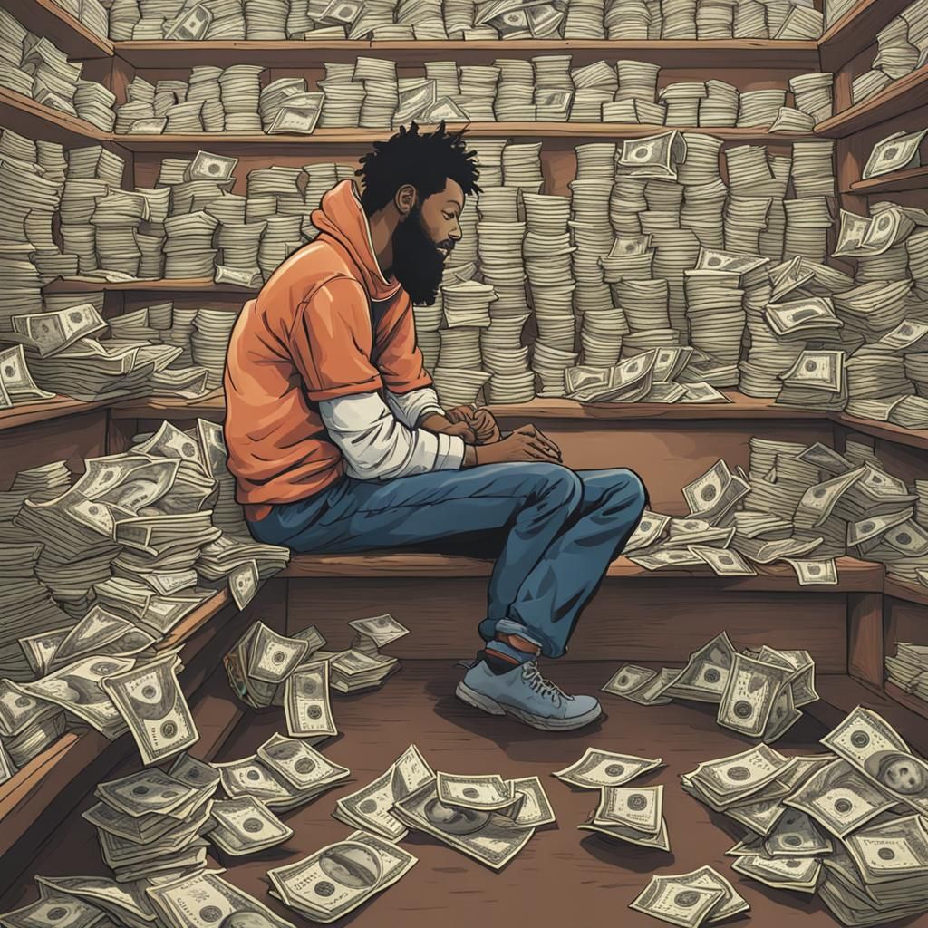 Visualizing Financial Success and Luxurious Aspirations