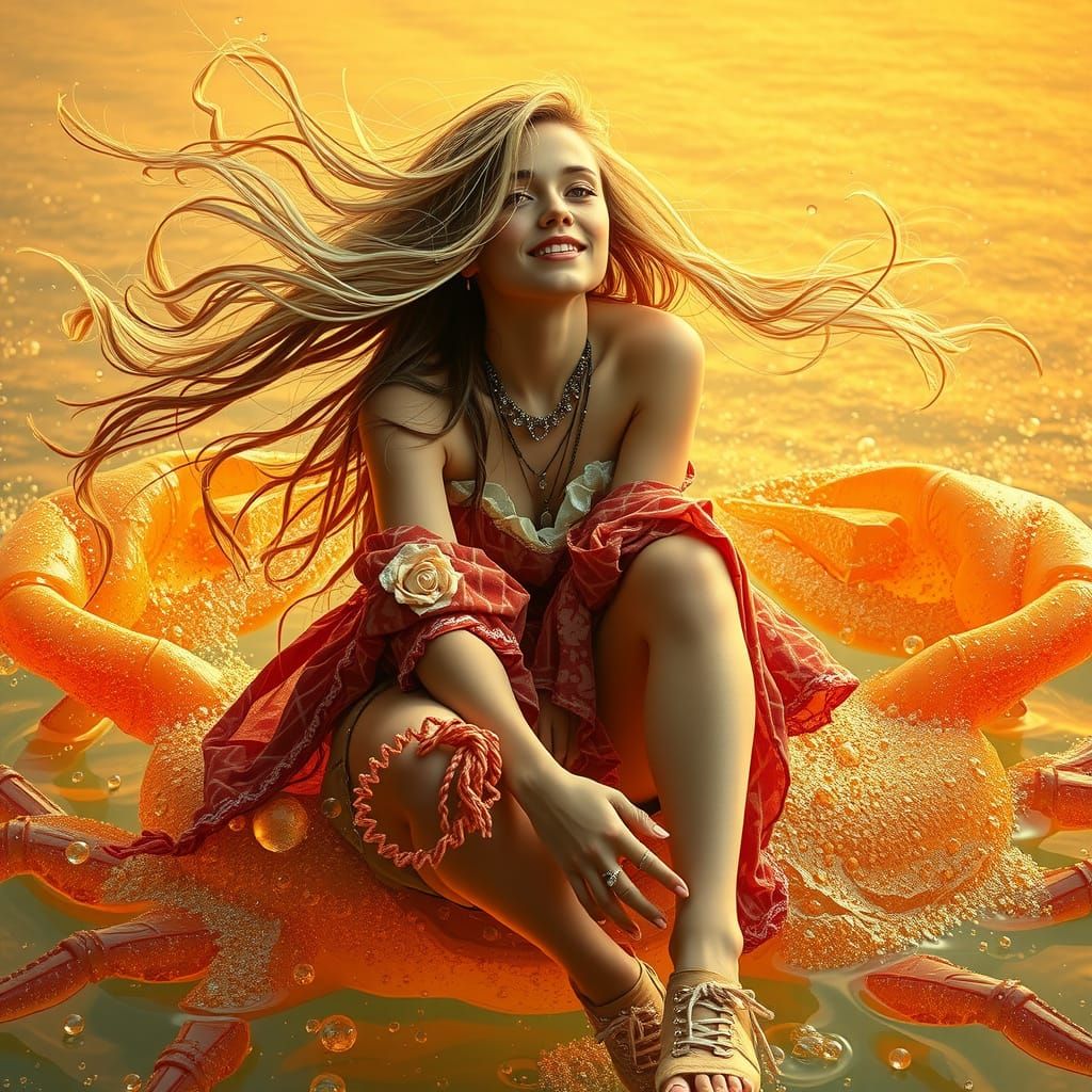 Gummy Crab Queen in Dream Soda Sea