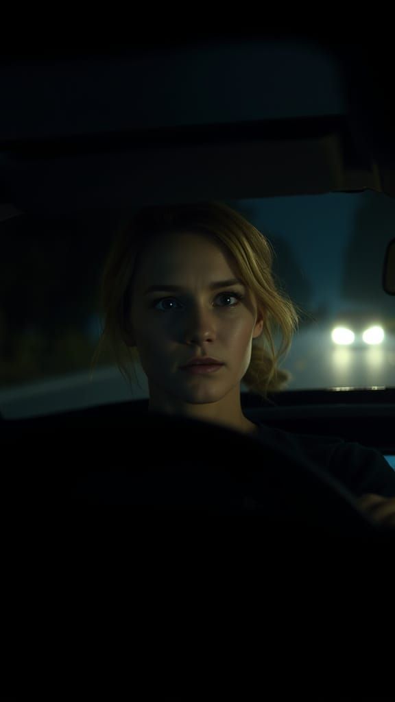 Night Drive: A Cinematic Film Still