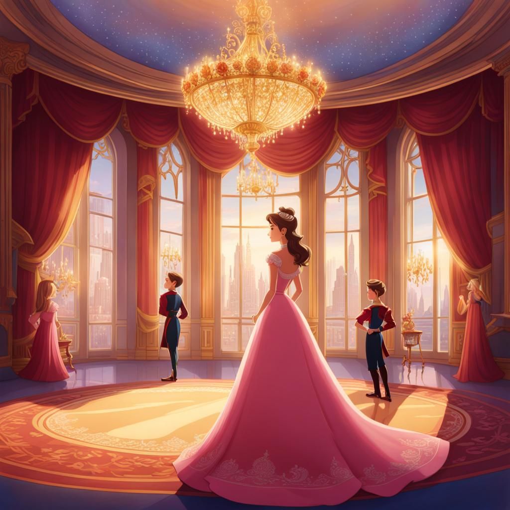 Johnny and Princess Sophia: 2D Animation Scenes