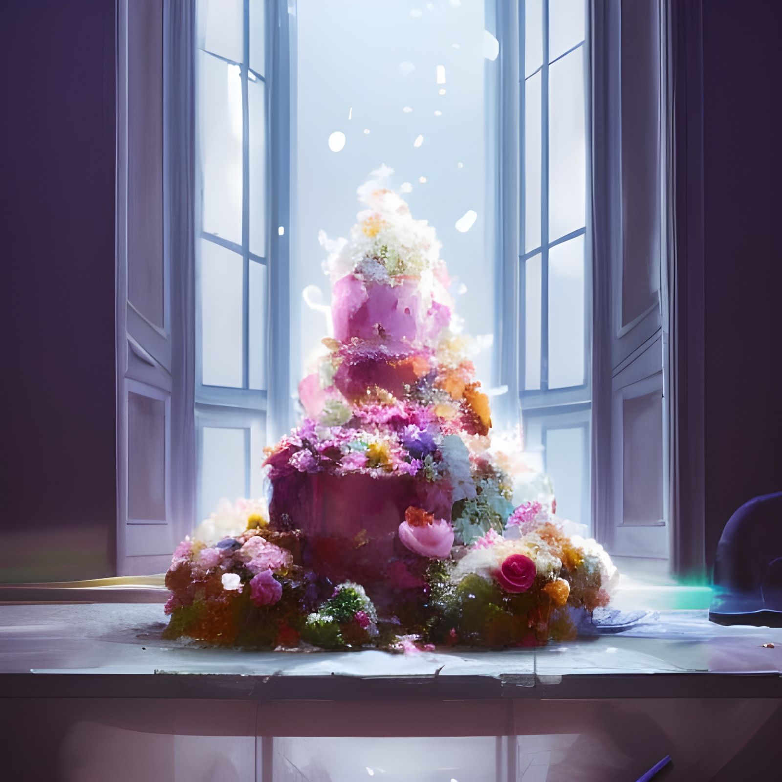 Floral Wedding Cakes: A Volumetric Masterpiece