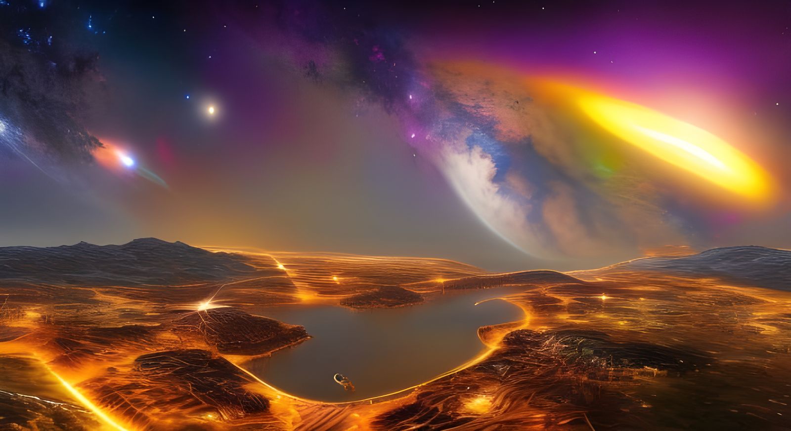 Good Night NC #224: Night Over @Ulfinger City On The Planet Ulfinger