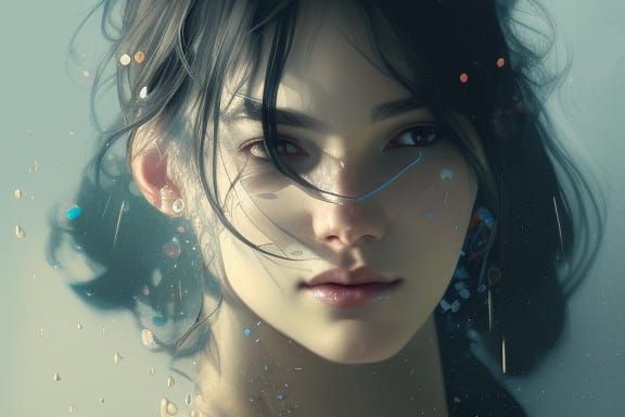 Detailed Portrait with Dynamic Lighting