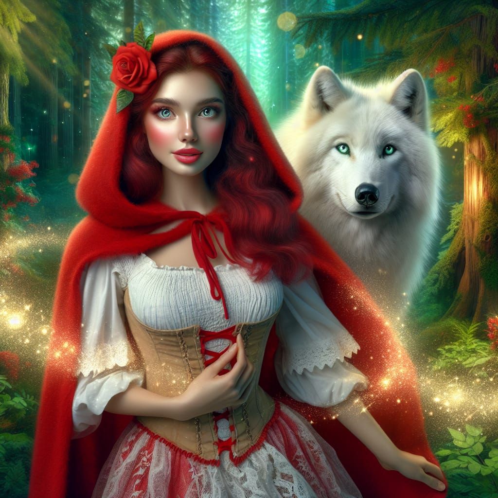 Red Riding Hood and the Magical Wolf