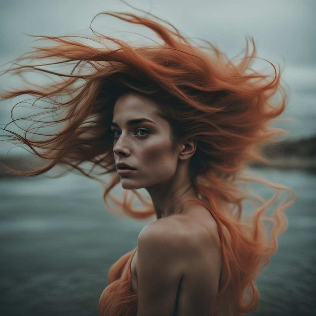 Colorful Hurricane in Whimsical Style